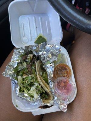 Carne taco $1.50 taco Tuesdays