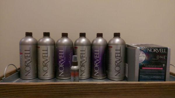 NORVELL Spray Tanning Products used for a Hollywood Tan ..