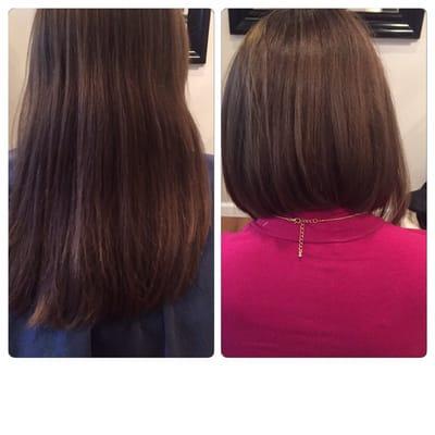 Long layers to a summer ready bob