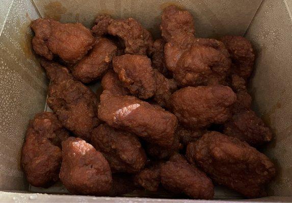 Spicy Boneless Wings (soo spicy)