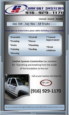 Comfort Systems Construction