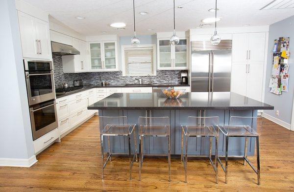 Custom cabinetry and quality major appliances all provided and brought together by a K&N Sales Kitchen Designer