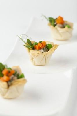 Contemporary Chicken Pot Pie with Young Vegetables