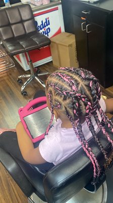 Kid Feed In Braids