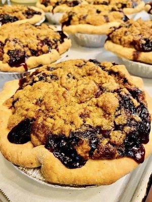 My favorite, blackberry pie!