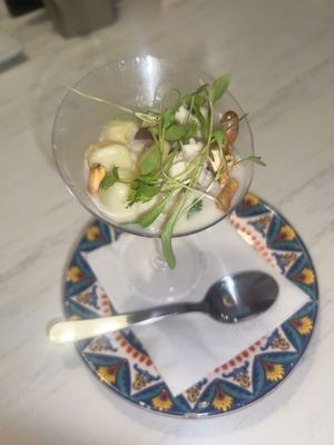 Ceviche tipo aperitivo