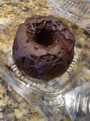 Mini chocolate Bundt