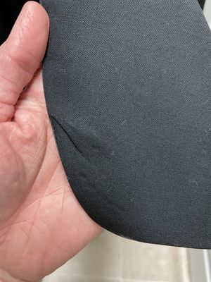 Terrible pressing job on my tuxedo