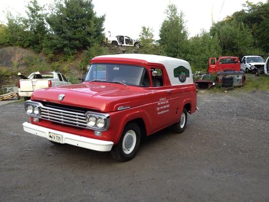 Restored 58 panel truck