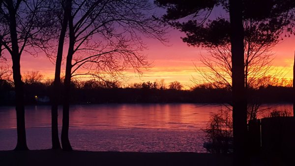 Patient view of lake