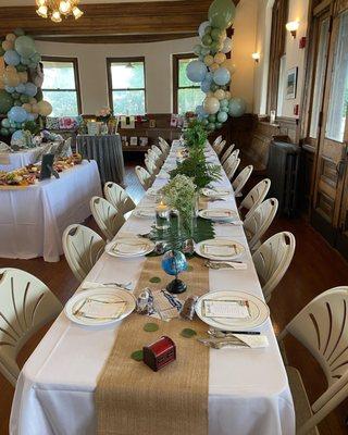 Bridal Shower.  40 guests.  Perfect venue for a small party!