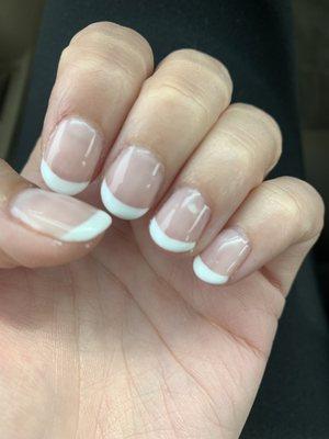 Shellac French Manicure