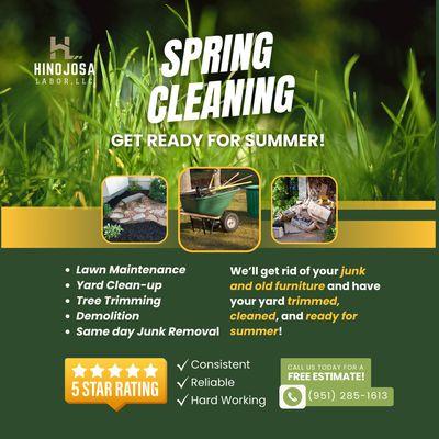 Didn't get to your Spring Cleaning done? It's not too late!