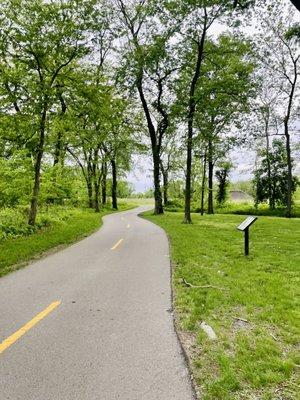 Green belt trail