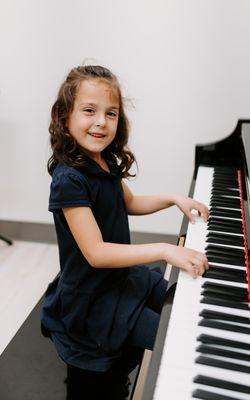 Private piano lessons, starting at age 5.