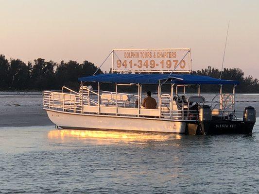 Fun Boat Tour at SK Marina!  What an experience! Call today!