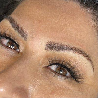 Natural Microbladed Brows