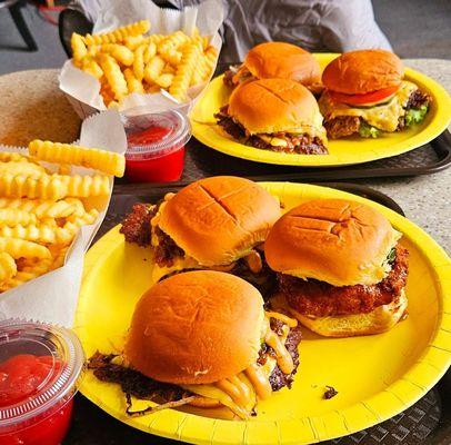 Signature Smash Burger Sliders