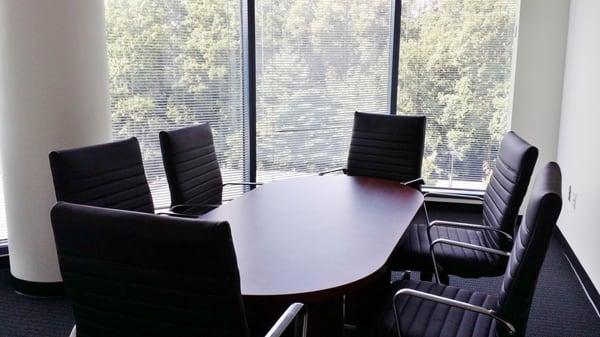 One of the office conference rooms at JDC Group's headquarters in Atlanta, GA.