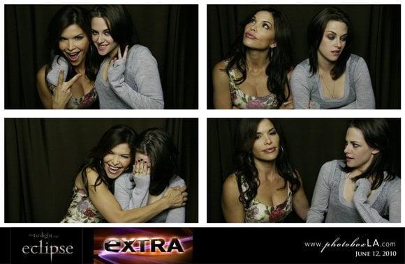 Eclipse press junket with ExtraTV.  Kristen is really sweet, super shy but really nice.