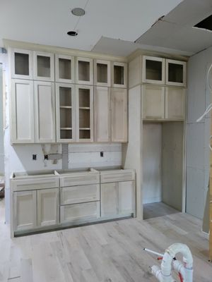 Kitchen cabinets