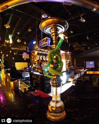 Relax with a delicious hookah.