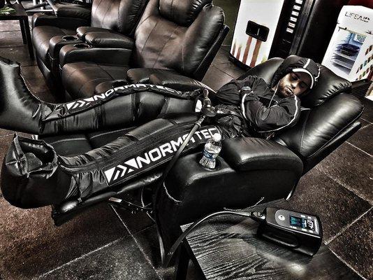 RECOVERY WITH NORMATEC!