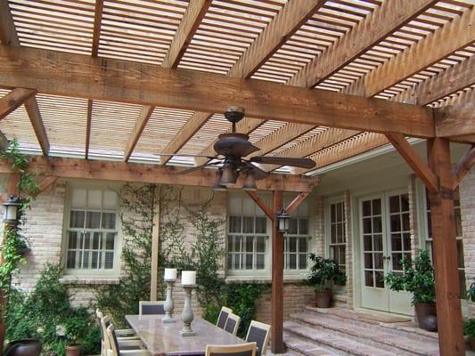 Cedar Pergola