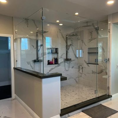 Master bathroom renovation. We love making dreams come true!