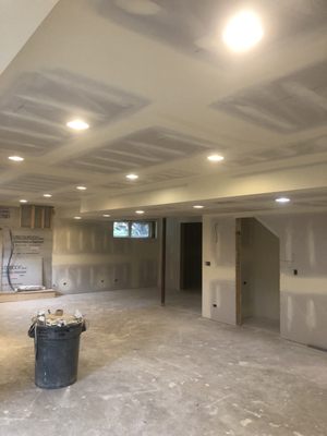 They did a Great job finishing my basement!