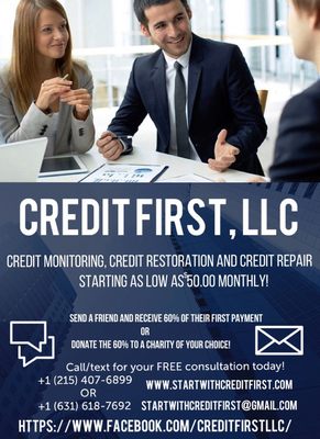 Credit First, Flyer