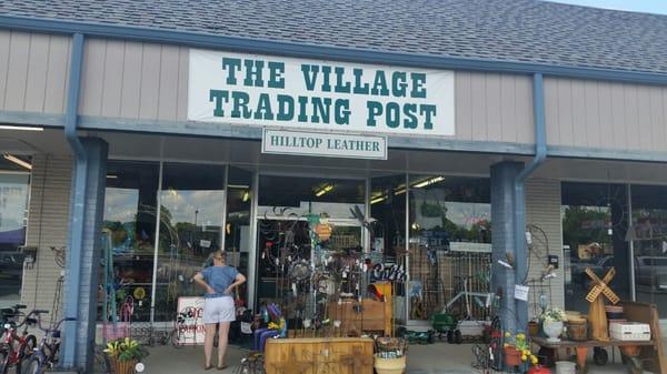 Entrance to The Village Trading Post in Mooresville, IN