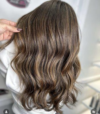 Golden Hair Balayage