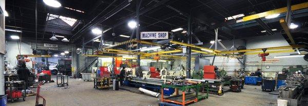 Our state-of-the-art Machine Shop, capable of manufacturing any part you can think of