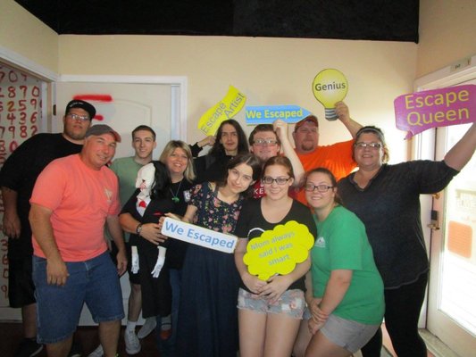 We escaped!