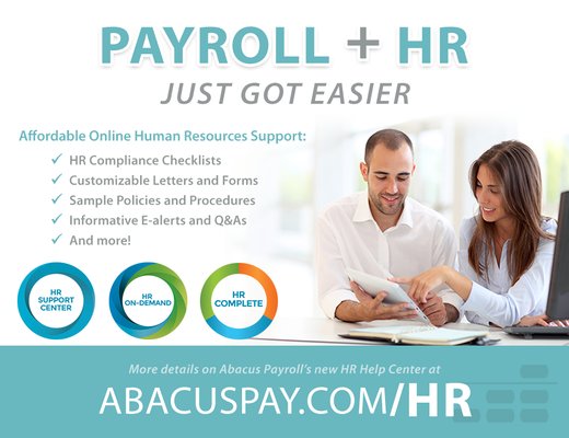 Our Online HR Help Center starts at just $10 per month.