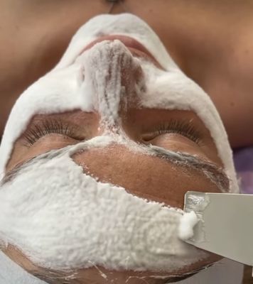 Oxygen facial