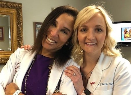 image Dermatology® P.C. - Dr. Downie with her fabulous PA Megan Kera.