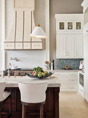 Transitional kitchen in Palm Beach, FL.