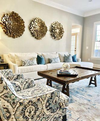 We loved working on this living room design project!