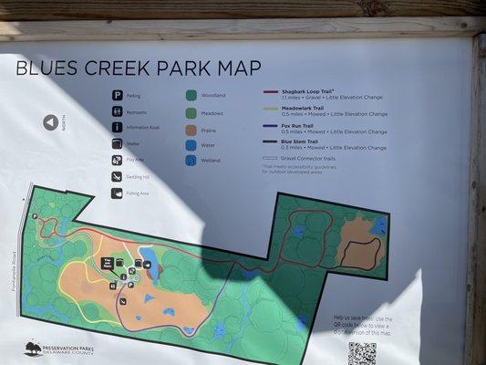 Park map. March 2021