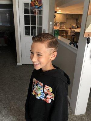 Fresh cut with design!