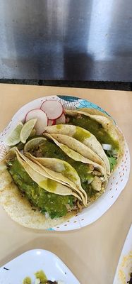 Tacos de pollo