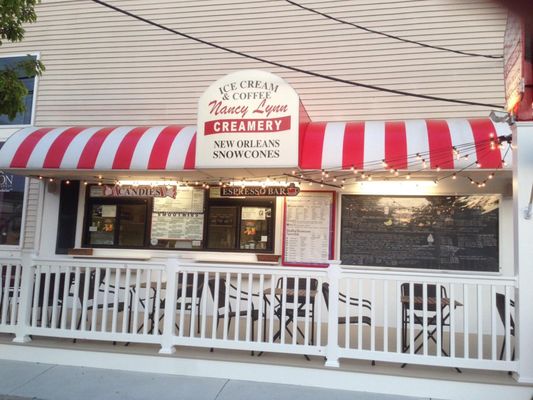 tantalize your taste buds with all various flavors of snow cones. You can even enjoy a great cup of coffee!