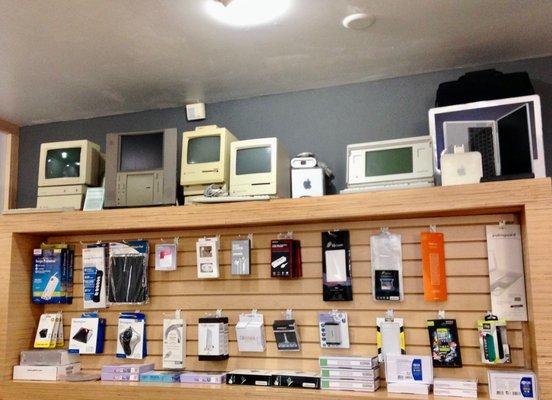 Some of the old Apple machines and other things at Mac Enthusiasts.