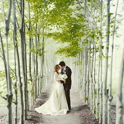 Our photographers capture the best moments rain or shine #Wedding #photographer #epic #beautiful #wonderland #trees #fog #ama...