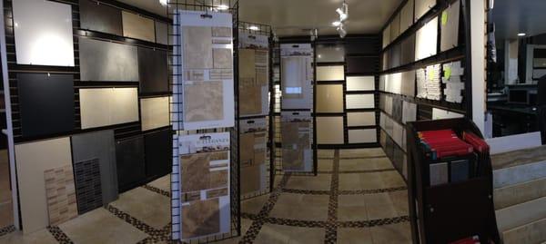 We have a diverse tile line from around the globe, including Daltile, Eleganza, Emser & our very own private label!