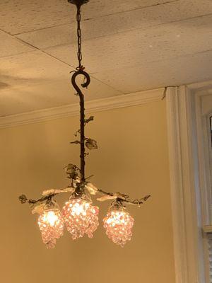 cool grape chandelier