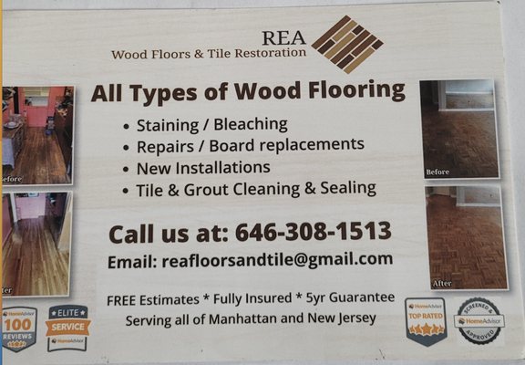 REA Wood Floor and Tile Restoration