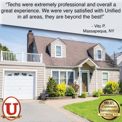 Unified Home Remodeling Best Contractor in Long Island New York for windows doors siding roofing masonry and other home upgrades reviews